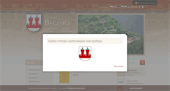 Desktop Screenshot of byczyna.pl